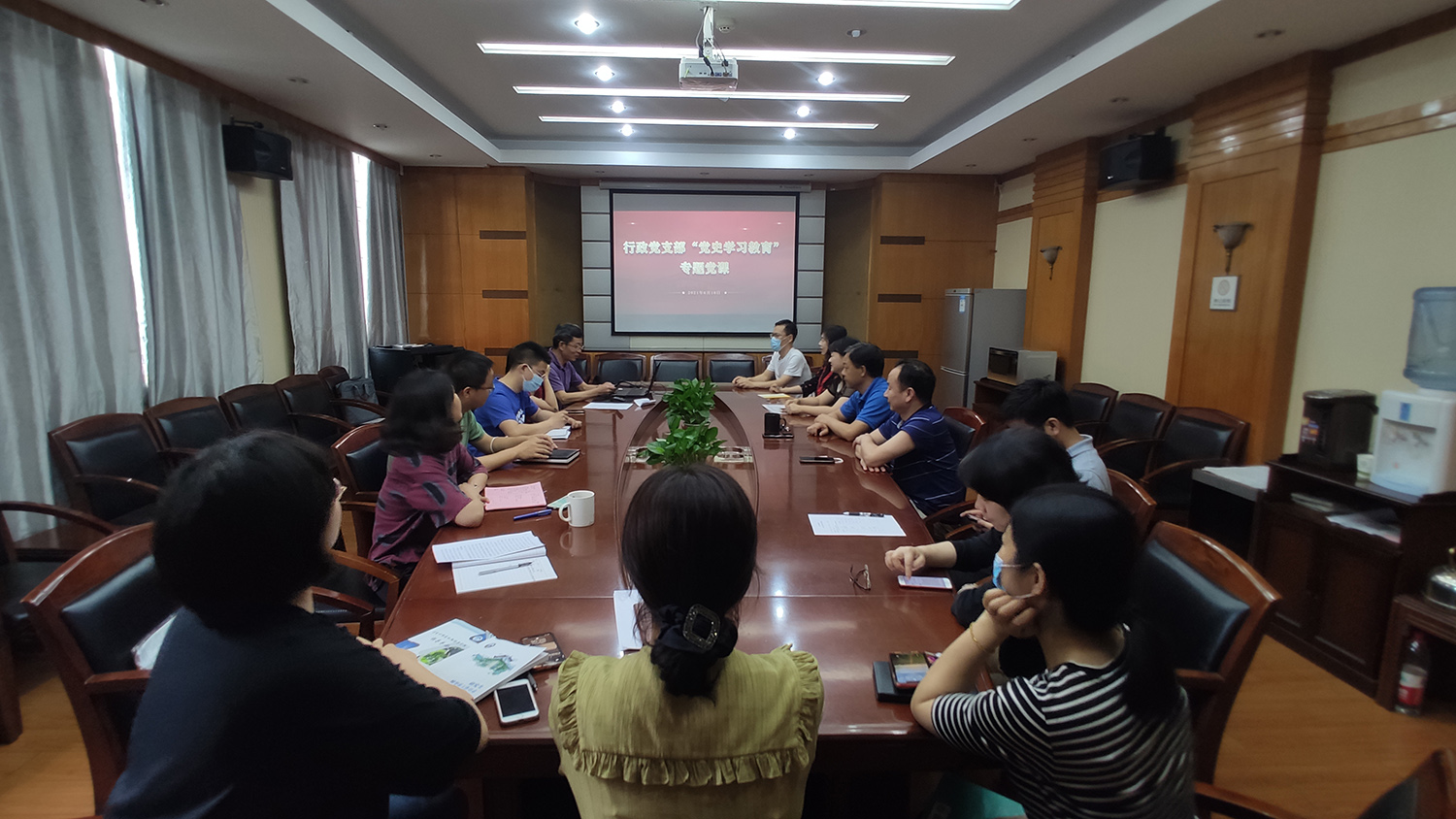 党史学习 | 行政党支部开展“社会主义革命和建设时期”党史学习主题党课